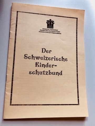 Neuer Archivbestand: Archiv des Schweizerischen Kinderschutzbundes